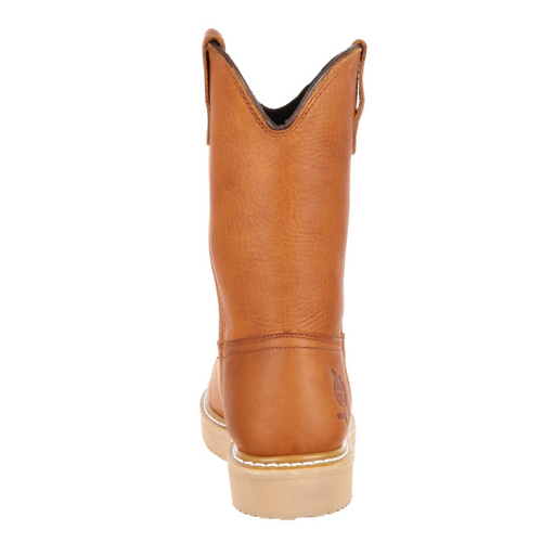 Georgia Boot Wedge Work Wellington – Barracuda Gold