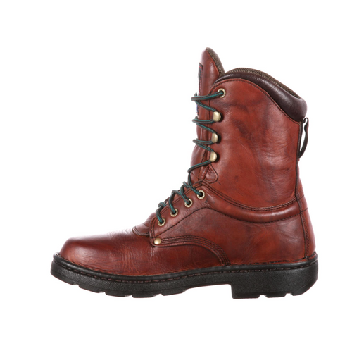 Georgia Boot Eagle Light Lace-Up Work Boot – Russet Wildwood