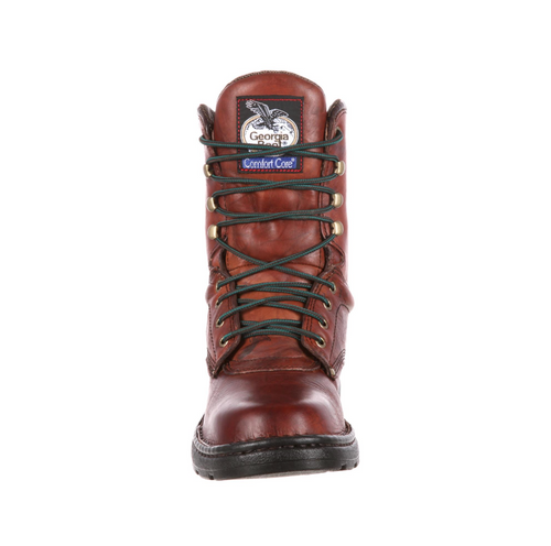 Georgia Boot Eagle Light Lace-Up Work Boot – Russet Wildwood