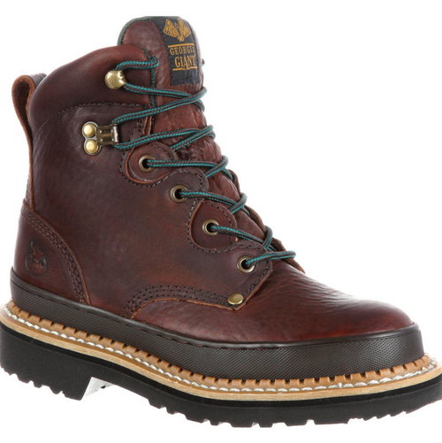 Georgia Giant Women’s Steel Toe Work Boot – Soggy Brown