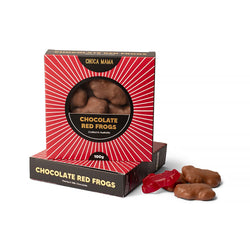 MILK CHOCOLATE RED FROGS 100G