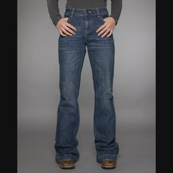 CC Wide Leg Trouser Jean - Dark Wash