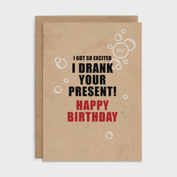 X123 - I Got So Excited I Drank Your Present! - Defamations