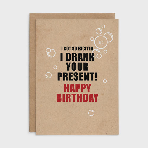 X123 - I Got So Excited I Drank Your Present! - Defamations