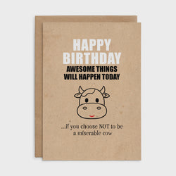 X141 - Happy Birthday. Awesome things will happen - Defamati