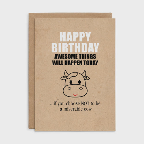 X141 - Happy Birthday. Awesome things will happen - Defamati