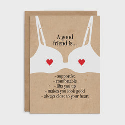 X143 - A good friend is... - Defamations Friendship Card