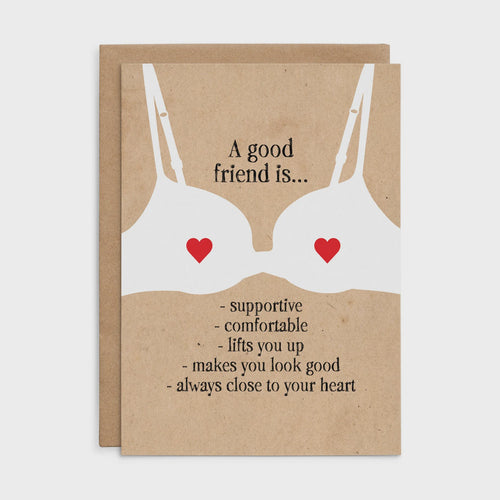 X143 - A good friend is... - Defamations Friendship Card