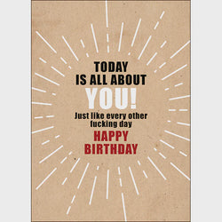 X71 - Today Is All About You! Just Like Every Other Fucking