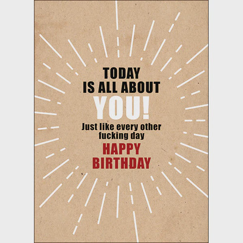 X71 - Today Is All About You! Just Like Every Other Fucking