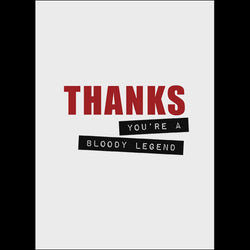 X86 - Thanks. You`re A Bloody Legend - Defamations Thank You