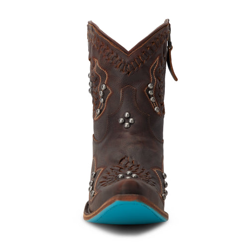 Lane Cossette Bootie — Cognac
