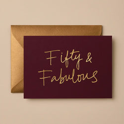 Fifty & Fabulous