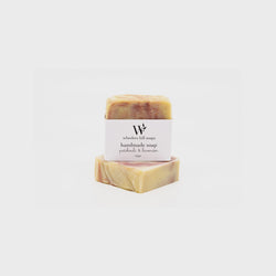 Natural Handmade Soap Bars patchouli & mandarin