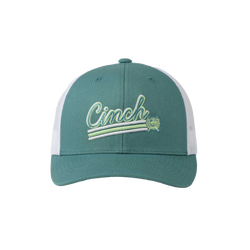 Cinch MHC7901012 BLU cap with white mesh back – front view
