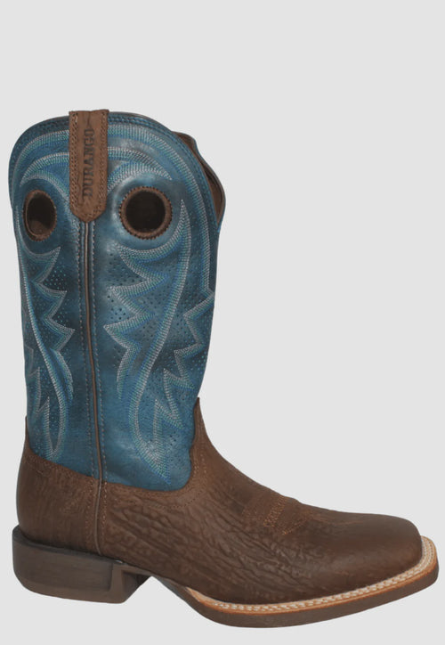 Durango Brown / Blue Western Boots
