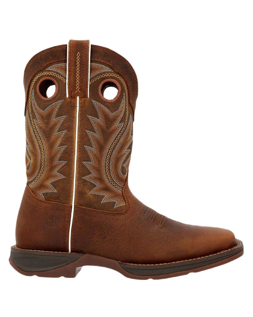 Durango Rebel Men’s Dark Chestnut and Midnight Western Boot