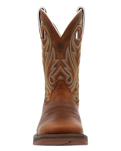 Durango Rebel Men’s Dark Chestnut and Midnight Western Boot