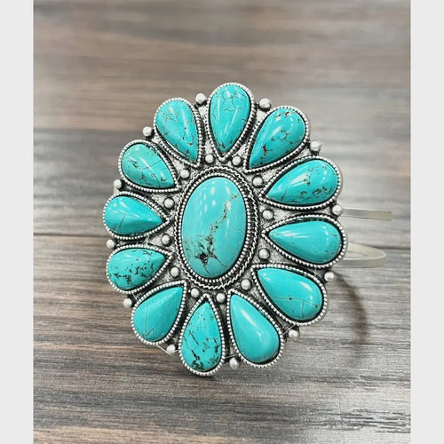 710721, Navajo Turquoise Cuff Bracelet