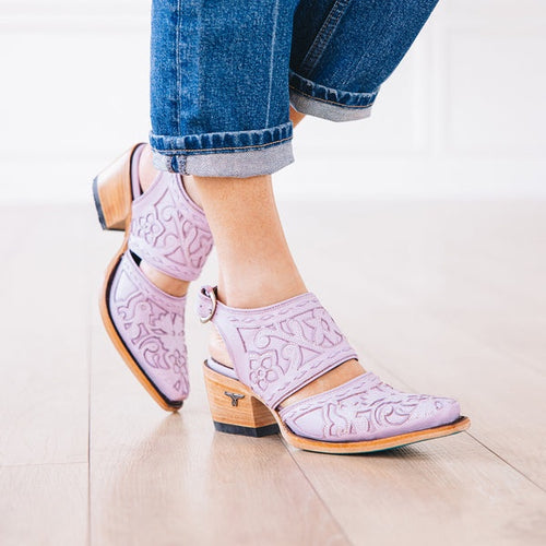 Lane Robin Slingback Mule — Lovely Lavender