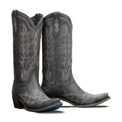 Lane Lexington Boot - Distressed Jet Black