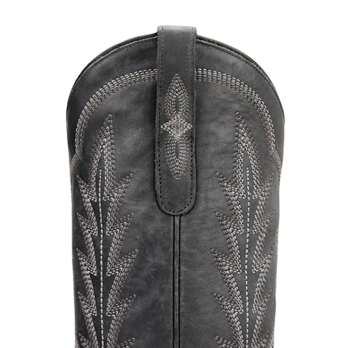 Lane Lexington Boot - Distressed Jet Black