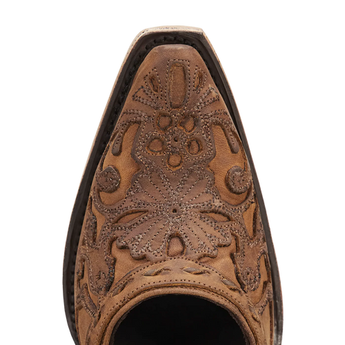 Lane Robin Slingback Mule — Burnt Caramel