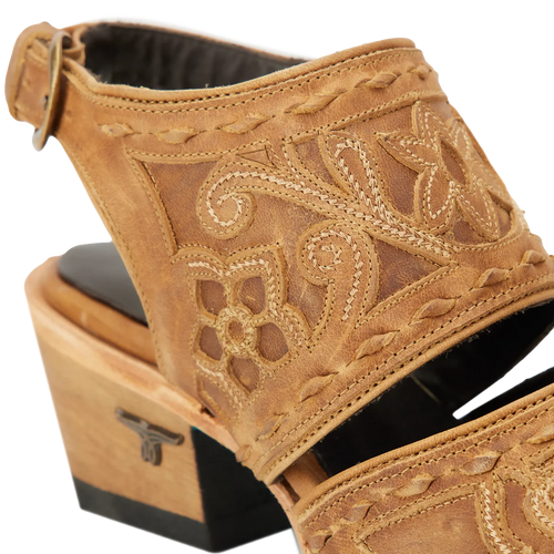 Lane Robin Slingback Mule — Desert Clay