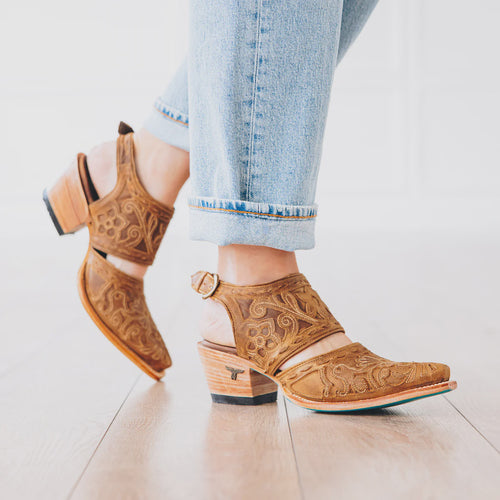 Lane Robin Slingback Mule — Desert Clay