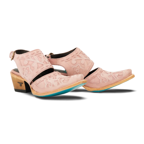 Lane Robin Slingback Mule — Blush