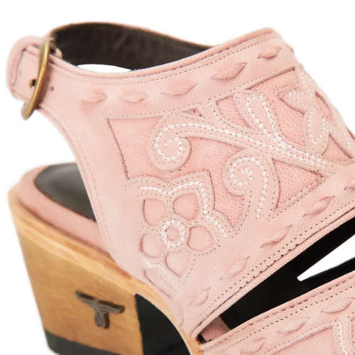 Lane Robin Slingback Mule — Blush