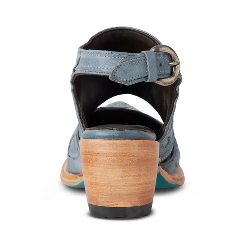 Lane Robin Slingback Mule — Washed Denim