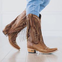 Lane Senita Falls Bootie — Desert Clay