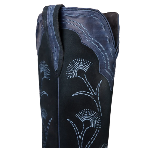 Lane Tessa Knee High Boot — Navy Suede