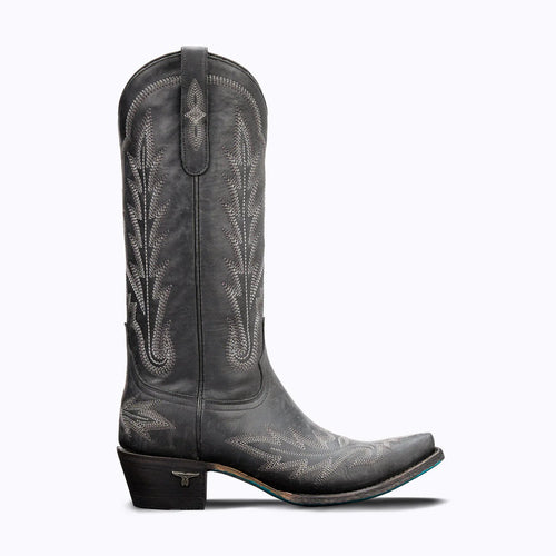 Lane Lexington Boot - Distressed Jet Black