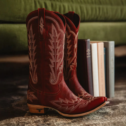 Lane Lexington Boot — Smoldering Ruby