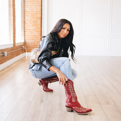 Lane Lexington Boot — Smoldering Ruby