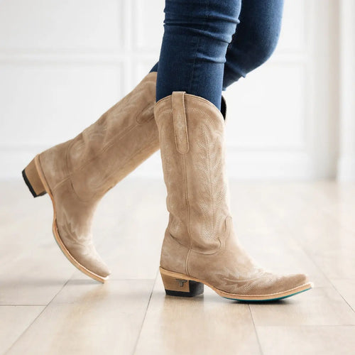 Lane Lexington Boot — Latte Suede