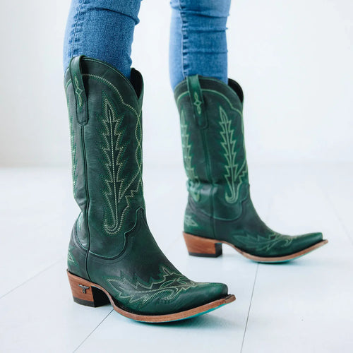 Lane Lexington Boot — Emerald Green