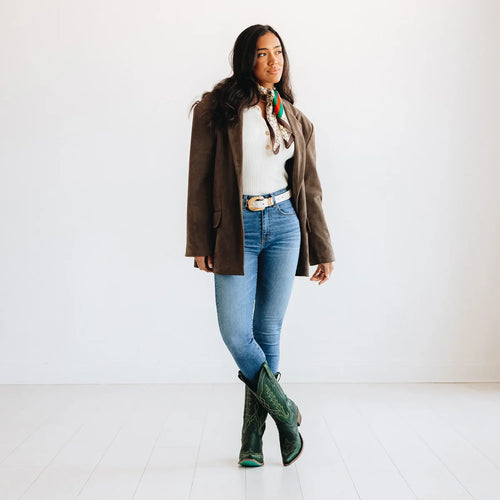 Lane Lexington Boot — Emerald Green