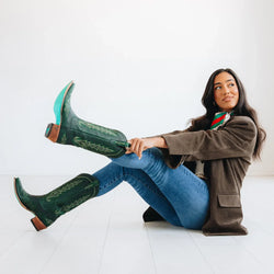 Lane Lexington Boot — Emerald Green