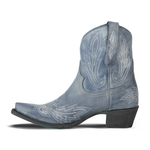 Lane Lexington Bootie - Washed Denim
