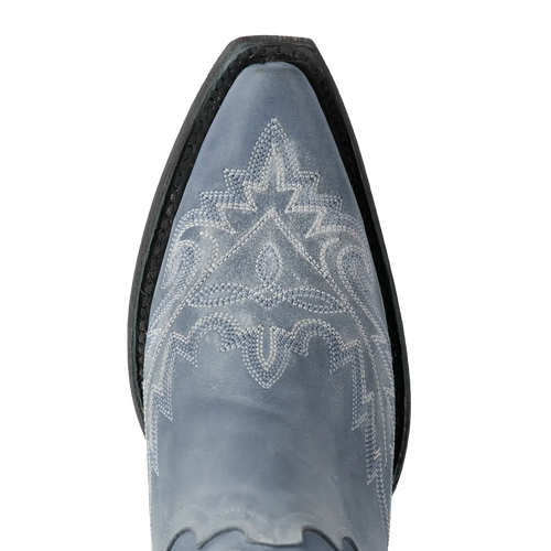 Lane Lexington Bootie - Washed Denim
