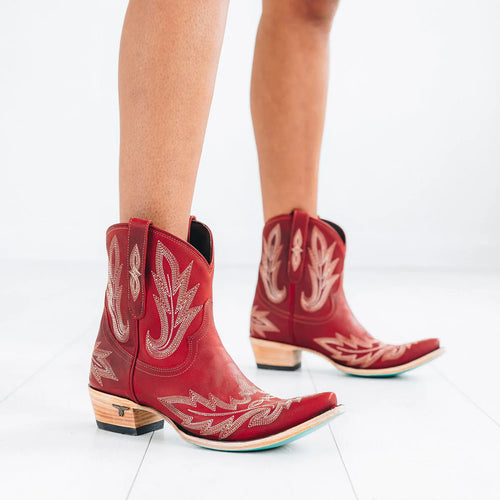 Lane Lexington Bootie - Smoldering Ruby