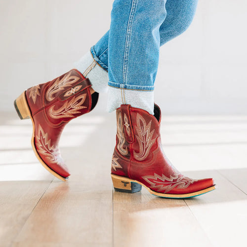 Lane Lexington Bootie - Smoldering Ruby