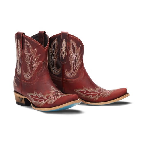 Lane Lexington Bootie - Smoldering Ruby
