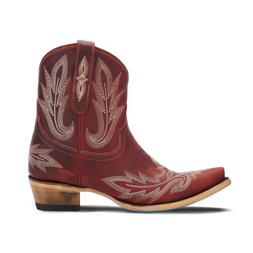 Lane Lexington Bootie - Smoldering Ruby