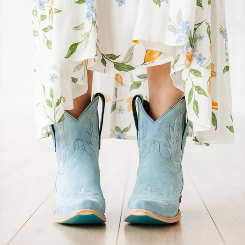 Lane Lexington Bootie - Powder Blue