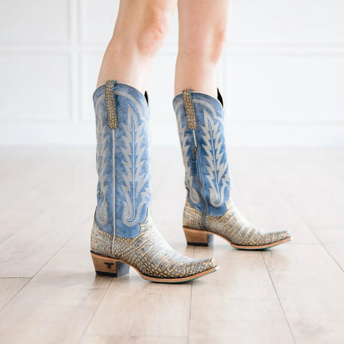 Lane Skylight Boot — Gilded Denim