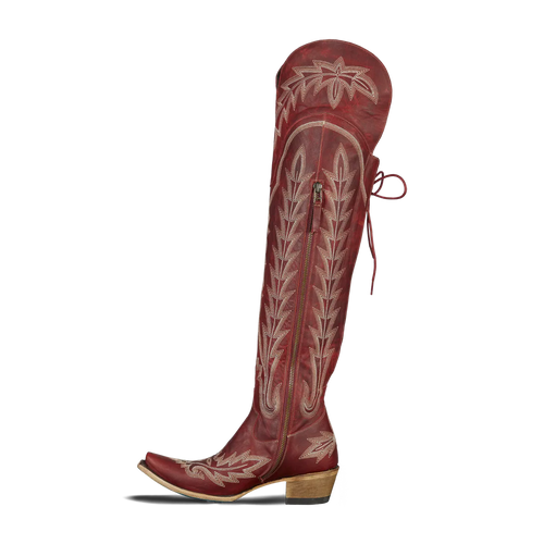 Lane Lexington OTK Corset — Smoldering Ruby